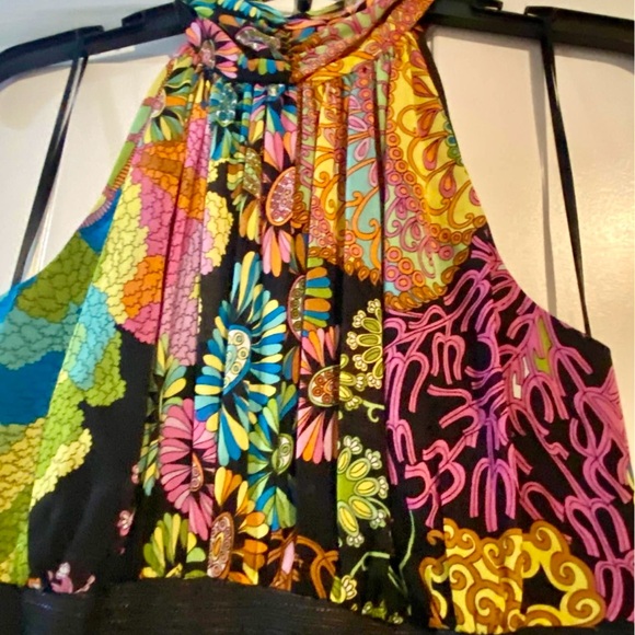 Colorful Patterned Dress - Picture 2 of 3